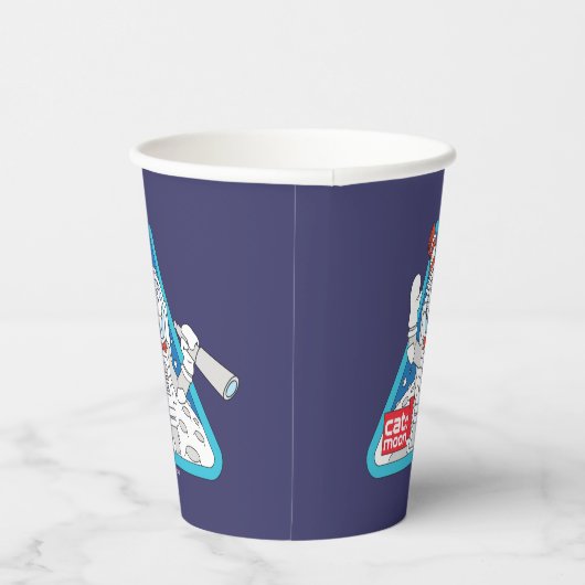 セウス博士 | Cat in the Moon Outer Space Graphic 紙コップ (右)