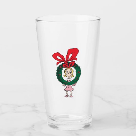 セウス博士 | Cindy-Lou Who -リース タンブラーグラス (正面)