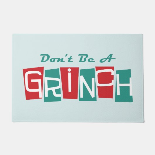 セウス博士 | Don't be a Grinch ドアマット (正面)