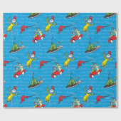 セウス博士 | Green EggsとHamストーリーブックパターン ラッピングペーパー (フラット)