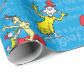 セウス博士 | Green EggsとHamストーリーブックパターン ラッピングペーパー (ロールコーナー)