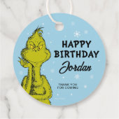セウス博士 | Grinch冬の誕生日 フェイバータグ (裏面)