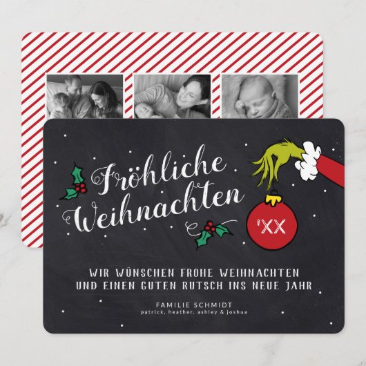セウス博士 | Grinch - Frehliche Weihnachen写真 (正面/裏面)