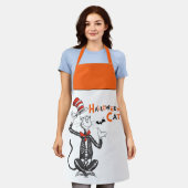 セウス博士 | Halloween Cat in the Hat エプロン (着用した状態)