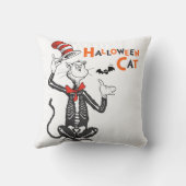 セウス博士 | Halloween Cat in the Hat クッション (裏面)