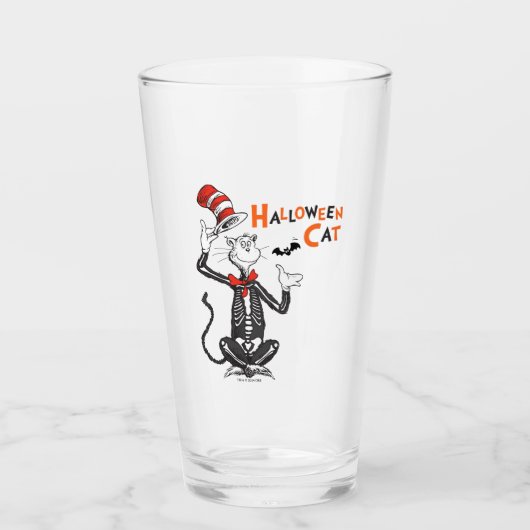 セウス博士 | Halloween Cat in the Hat タンブラーグラス (正面)