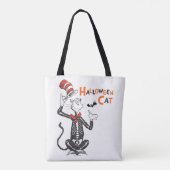 セウス博士 | Halloween Cat in the Hat トートバッグ (裏面)