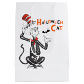 セウス博士 | Halloween Cat in the Hat ミディアムペーパーバッグ (裏面)