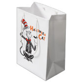セウス博士 | Halloween Cat in the Hat ミディアムペーパーバッグ (裏面アングル)