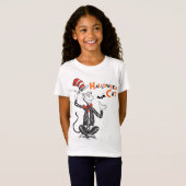 セウス博士 | Halloween Cat in the Hat Tシャツ (正面フル)