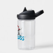 セウス博士 | HatヴィンテージロゴのCat ウォーターボトル (左面)