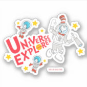 セウス博士 | Hat Universe ExplorerのCat シール (正面)