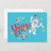 セウス博士 | Hat Universe ExplorerのCat ポストカード (正面/裏面)