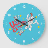 セウス博士 | Hat Universe ExplorerのCat ラージ壁時計 (正面)