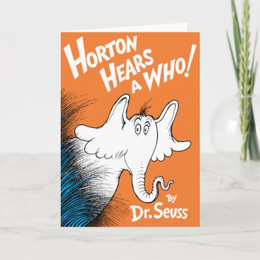 セウス博士 | Horton Hears A Who the Book カード (正面)