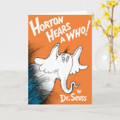 セウス博士 | Horton Hears A Who the Book カード (黄色い花)
