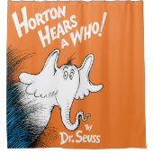 セウス博士 | Horton Hears A Who the Book シャワーカーテン (正面)