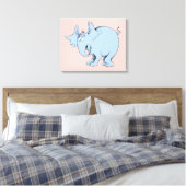 セウス博士 | Horton Hears Whos キャンバスプリント (インサイチュ (寝室))