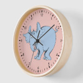セウス博士 | Horton Hears Whos 壁時計 (傾斜)