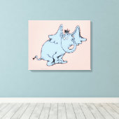 セウス博士 | Horton Side Look キャンバスプリント (インサイチュ (ウッドフロア))