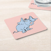 セウス博士 | Horton Side Look スクエアペーパーコースター (アングル)