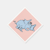 セウス博士 | Horton Side Look スタンダードカクテルナプキン (角)