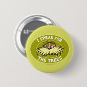 セウス博士 | I 話 for the Trees Lorax Badge 缶バッジ (正面&裏面)