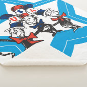 セウス博士 | Little Cats USA Hats Graphic シェルパブランケット (3/4)