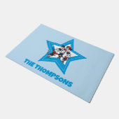 セウス博士 | Little Cats USA Hats Graphic ドアマット (アングル)