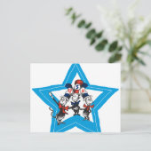 セウス博士 | Little Cats USA Hats Graphic ポストカード (スタンド正面)