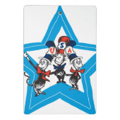 セウス博士 | Little Cats USA Hats Graphic ミニクリップボード (裏面)