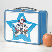 セウス博士 | Little Cats USA Hats Graphic メタルランチボックス (インサイチュ)