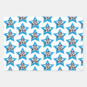 セウス博士 | Little Cats USA Hats Graphic ラッピングペーパーシート (正面)