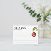 セウス博士 | Oh Boy Grinchベビーアドバイス エンクロージャーカード (スタンド正面)