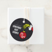 セウス博士 | Oh Boy Grinch Baby Shower フェイバータグ (インサイチュ)