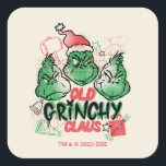 セウス博士 | Old Grinchクロース スクエアシール<br><div class="desc">休暇はグインチなしでは完了しない！どのようにグインチ盗みクリスマスは、Who-villeと呼ばれる町のクラシック物語であり、ハートの最も寒い場所でもクリスマスの精神を溶かす方法である。</div>