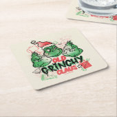 セウス博士 | Old Grinchクロース スクエアペーパーコースター (アングル)