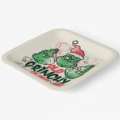 セウス博士 | Old Grinchクロース ペーパープレート (傾斜あり)