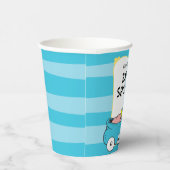 セウス博士 | One Fish - Boy Baby Shower 紙コップ (右)