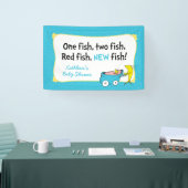 セウス博士 | One Fish - Boy Baby Shower Banner 横断幕 (トレードショー)