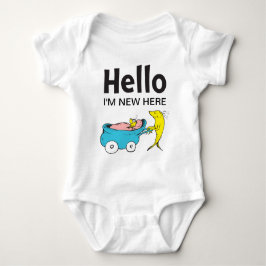 セウス博士 | One Fish | Hello I'm New ベビーボディスーツ