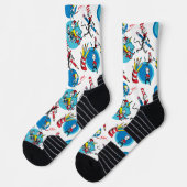 セウス博士 | Pencilsパターンキャラクター ソックス (左)