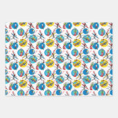 セウス博士 | Pencilsパターンキャラクター ラッピングペーパーシート (正面)