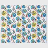 セウス博士 | Pencilsパターンキャラクター ラッピングペーパー (フラット)