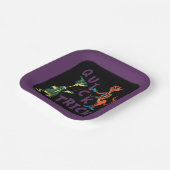 セウス博士 | Quick Trick Halloween Graphic ペーパープレート (傾斜あり)