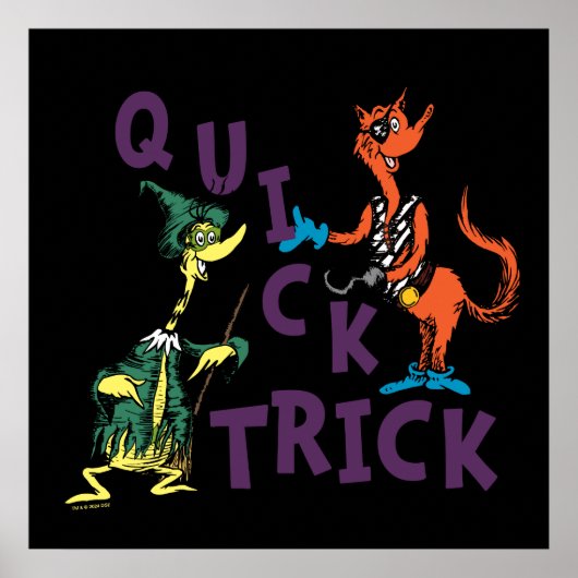 セウス博士 | Quick Trick Halloween Graphic ポスター (正面)