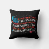 セウス博士 | Red Fish Blue Fish US Flag Graphic クッション (裏面)