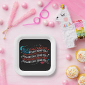 セウス博士 | Red Fish Blue Fish US Flag Graphic ペーパープレート (パーティー)