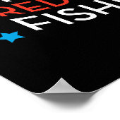 セウス博士 | Red Fish Blue Fish US Flag Graphic ポスター (角)