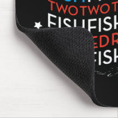 セウス博士 | Red Fish Blue Fish US Flag Graphic マウスパッド (コーナー)